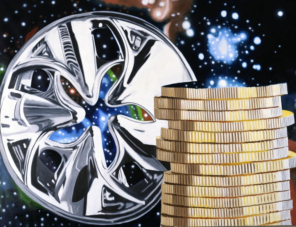  Rosenquist - The Richest Person Gazing at the Universe through a Hubcap