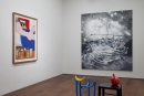 Installation view with Wesselmann, Rosenquist, Miró