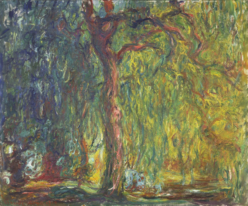 CLAUDE MONET  Weeping Willow, 1918-19