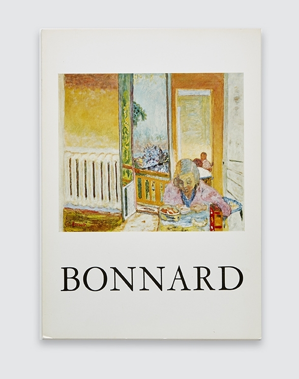 Catalogue for Bonnard&nbsp;exhibition, 1965.