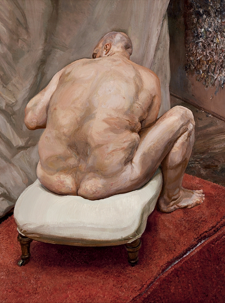 Lucian Freud, Naked Man, Back View,&nbsp;1991-92