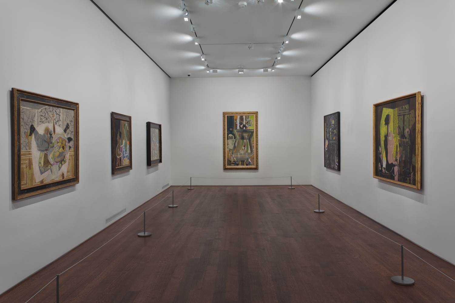 Installation view of&nbsp;Georges Braque: Pioneer of Modernism,&nbsp;October 11&ndash;November 29, 2011. Left to right:, The Mauve Tablecoth,&nbsp;1936, Lent by Private Collection