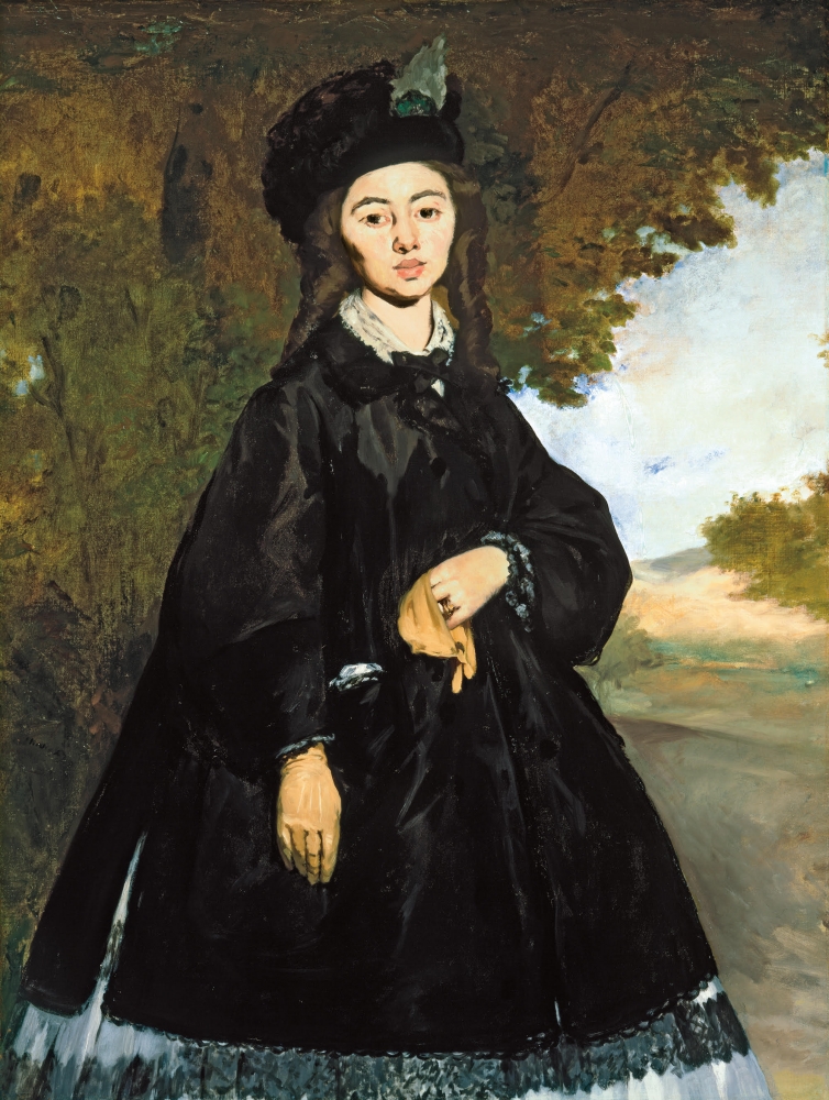 Manet, Portrait of Mme Brunet