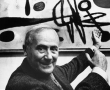 Photograph of Joan Miró