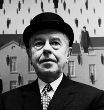 Photograph of René Magritte