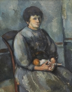 Paul Cézanne Jeune fille à la poupée, 1894-96