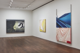 Installation view of James Rosenquist: His American Life at Acquavella Galleries from October 25 - December 7, 2018.