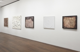 Installation view of Dubuffet | Barceló at Acquavella Galleries from June 29 - September 16, 2014.