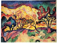 Georges Braque, Landscape at L’Estaque, 1906