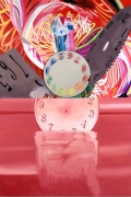 James Rosenquist, Time Stops but the Clock Disappears, 2008