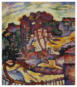Georges Braque, The Great Trees, L’Estaque, 1906-07