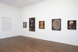 Installation view of Dubuffet | Barceló at Acquavella Galleries from June 29 - September 16, 2014.