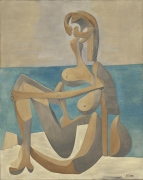 Pablo Picasso, Seated Bather, early 1930
