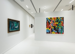 Installation view of Impressionist, Modern and Postwar Masters
