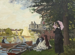 Claude Monet, L'Embarcadère, 1871