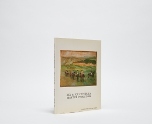 XIX & XX Century Master Paintings Catalogue Cover
