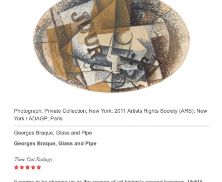 Photograph of "Review: 'Georges Braque: Pioneer of Modernism'" 