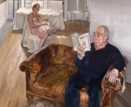 Lucian Freud, Large Interior, Notting Hill, 1998