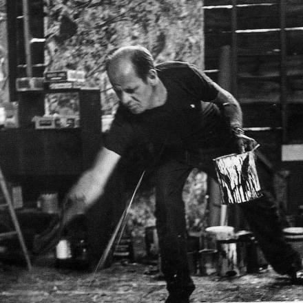 Photograph of Jackson Pollock