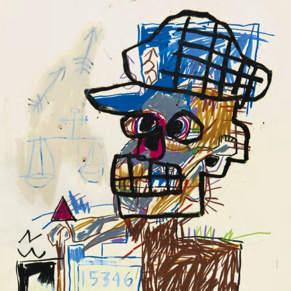 Jean-Michel Basquiat, Untitled (Scales of Justice), 1982