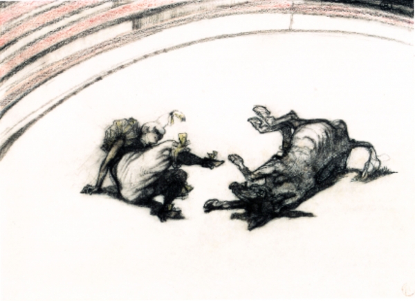 Henri de Toulouse-Lautrec, Au cirque: clownesse, 1899